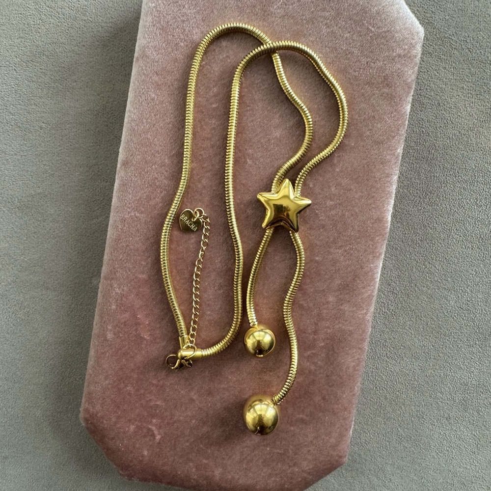 Bracha Jewelry Maven Star Bolo Necklace